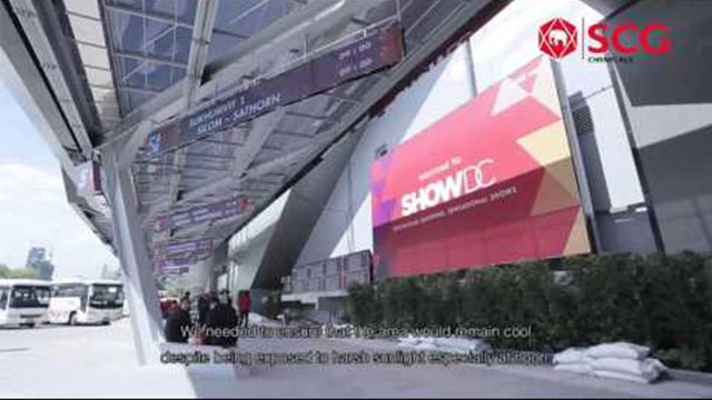 Shinkolite™ Heat Cut Sheet - The roofing solution for a shuttle stop that beats the heat